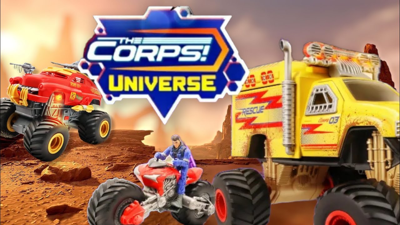 Lanard Toys - The Corps! Universe - Badlands Vehicle Assortment