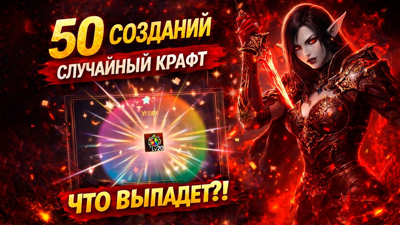50 СЛУЧАЙНЫХ СОЗДАНИЙ В LINEAGE 2 😱 ЧТО МНЕ ВЫПАЛО?