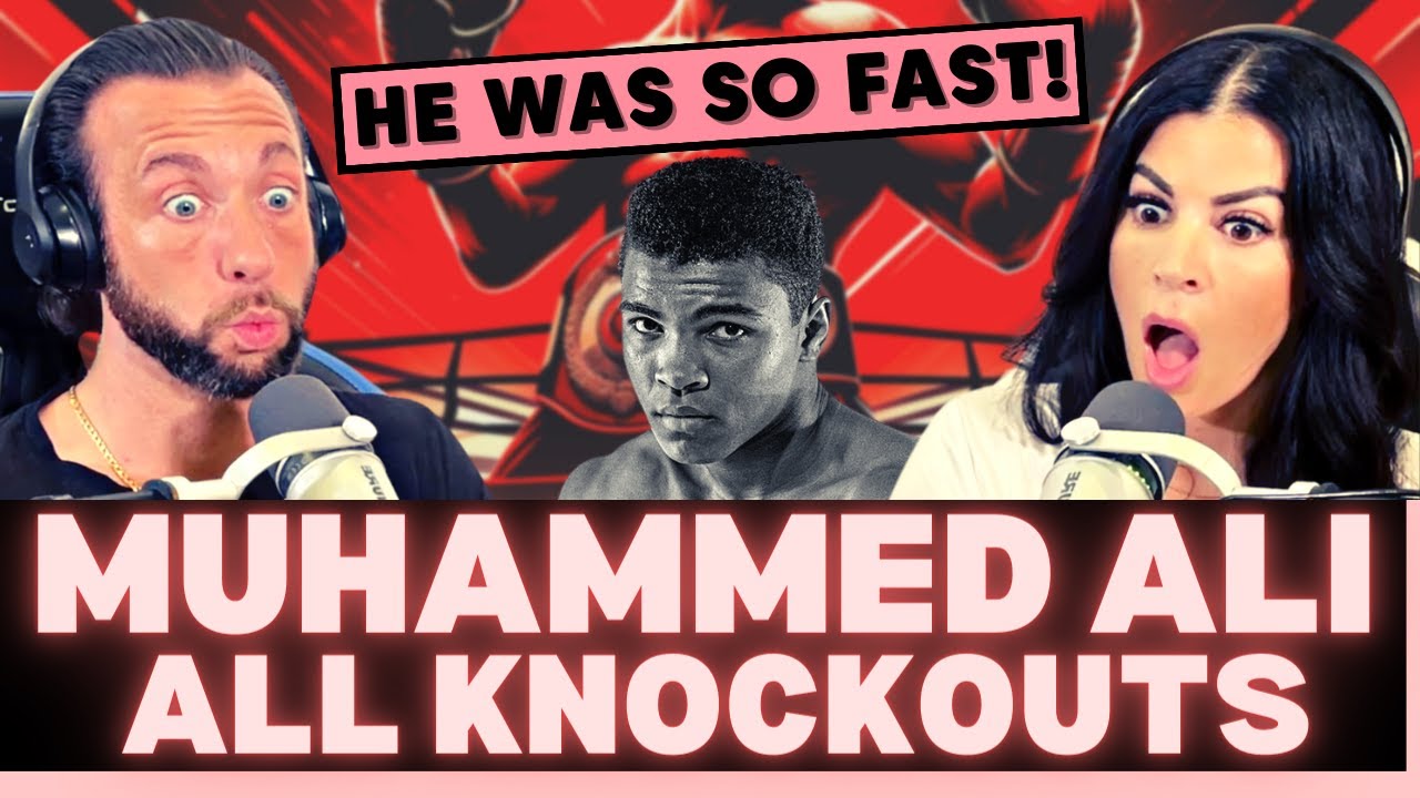 IS HE THE GREATEST EVER?! First Time Reacting To Muhammad Ali - All Knockouts of The Greatest!