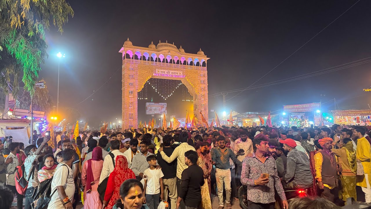 फाल्गुन की गायरस का मेला खाटू श्याम बाबा full blog 