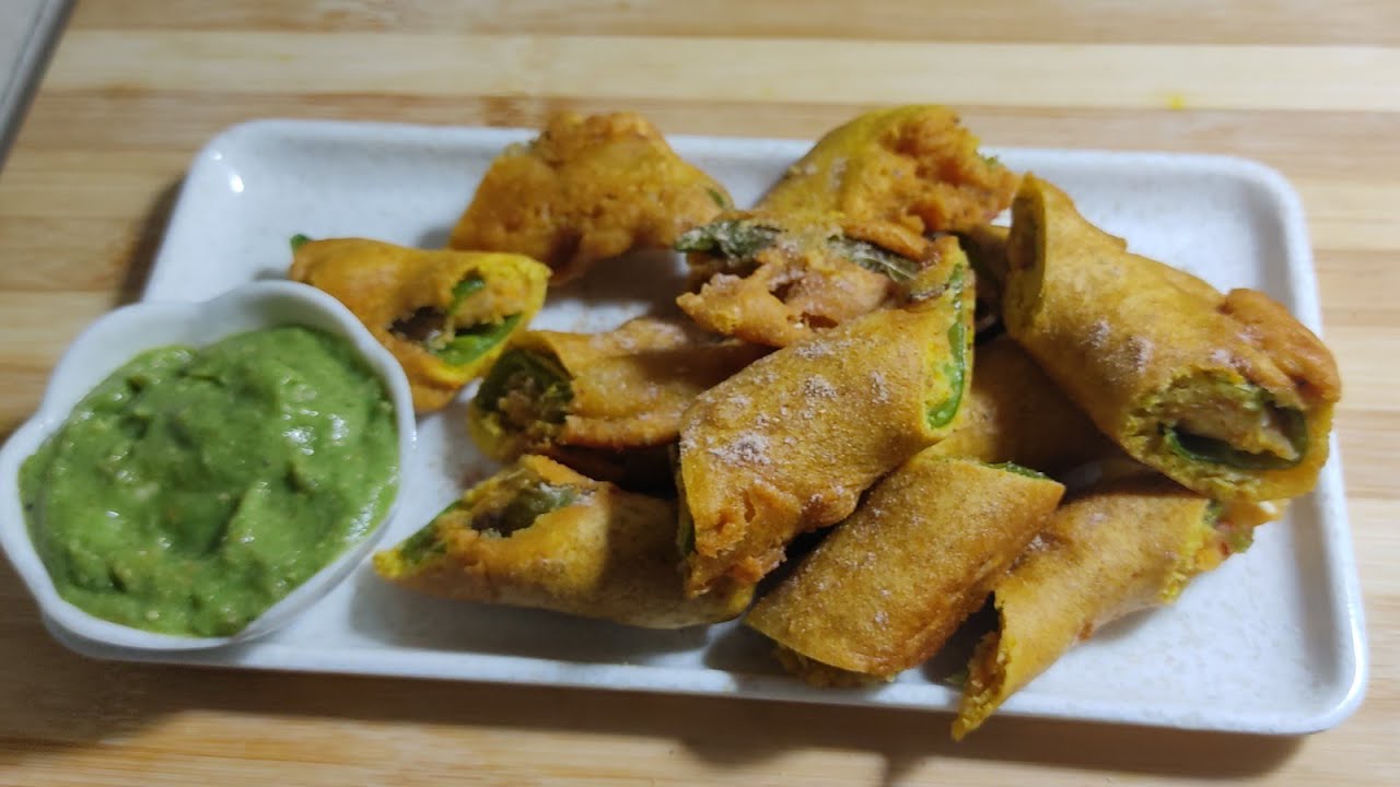 कचौरी समोसा सब खाना भूल जाओगे एक बार ये रेसिपी बना कर देखो | Mirchi Vada recipe 