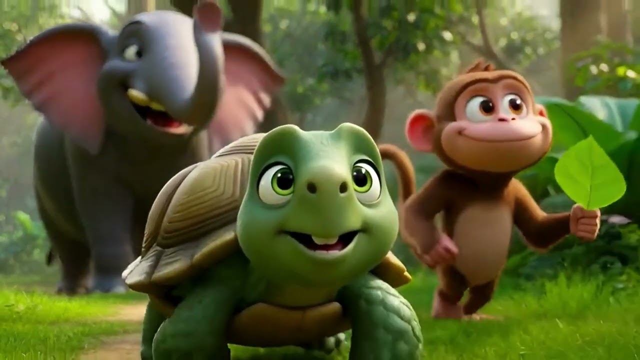 Rabbit and Tortoise Race | खरगोश और कछुआ 🐰🐢| Moral Story for Kids | @NaniDadikiKahaniyan-u7k