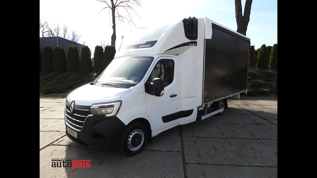 Renault Master tarpaulin 10 europalets sleeping cabin 537267 AUTO-PLUS.COM.PL TEL. +48 607 888 556