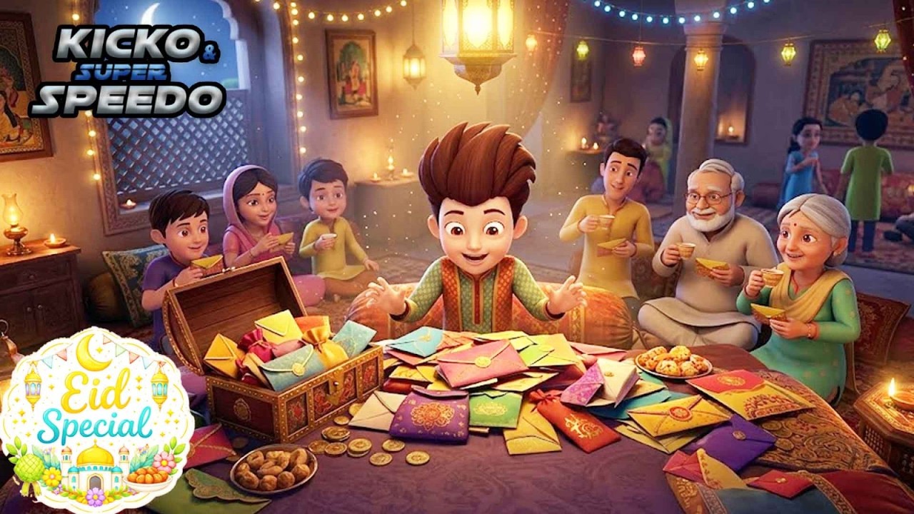 കിക്കോയ്ക്ക് ധാരാളം ഈദി ലഭിച്ചു | Kicko & Super Speedo |