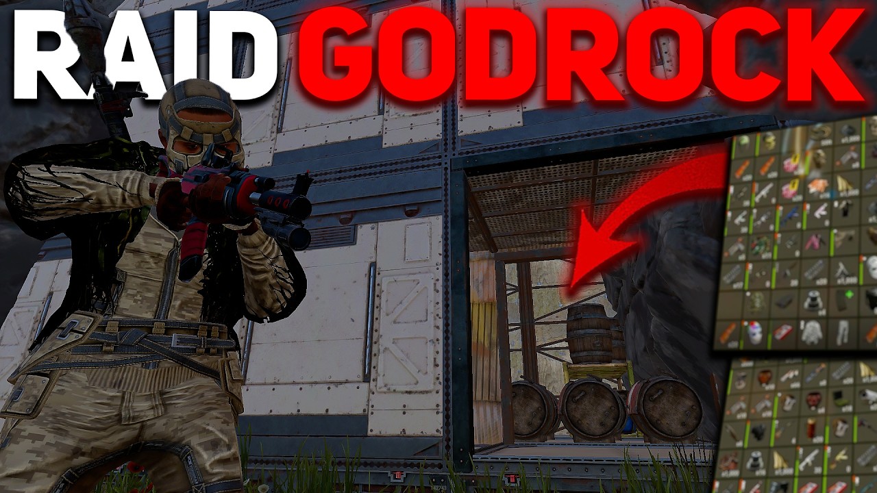 RAIDEAMOS UNA GODROCK MUY DURA..! *RAID DEFENSE INCLUIDO* - Ludovici RUST