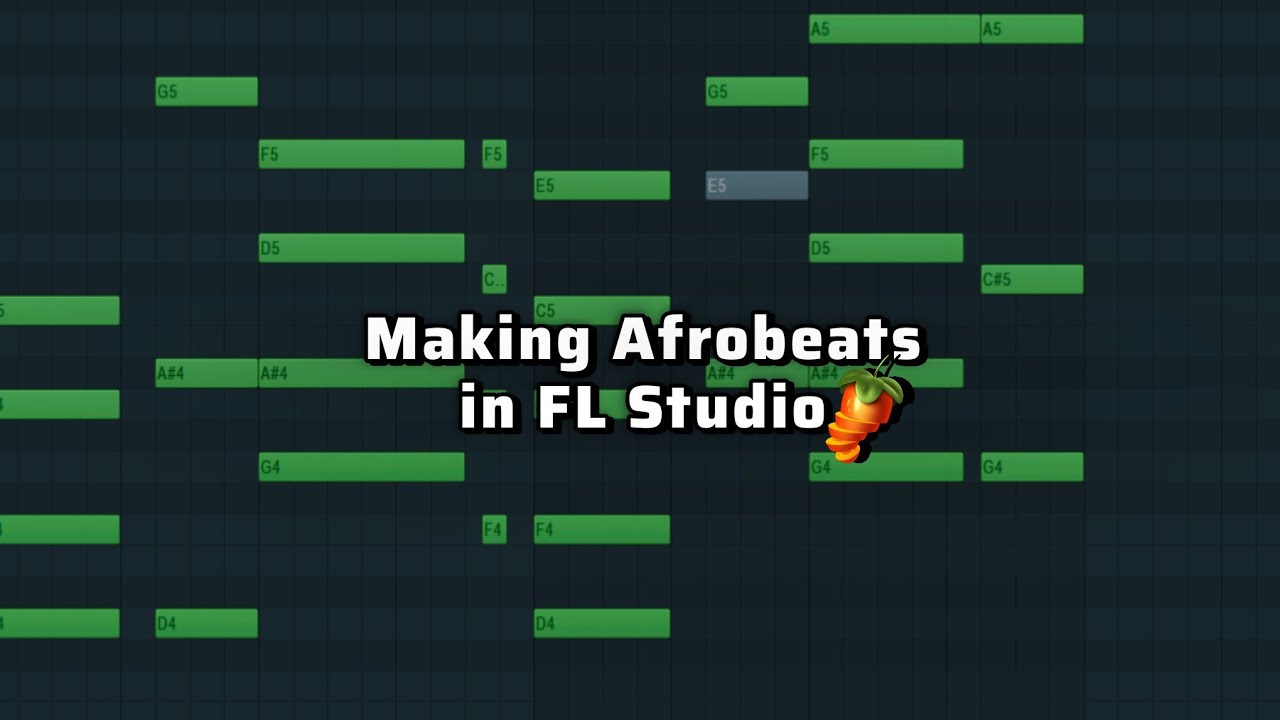 Making Afrobeats from scratch in FL Studio - Pojbeatz
