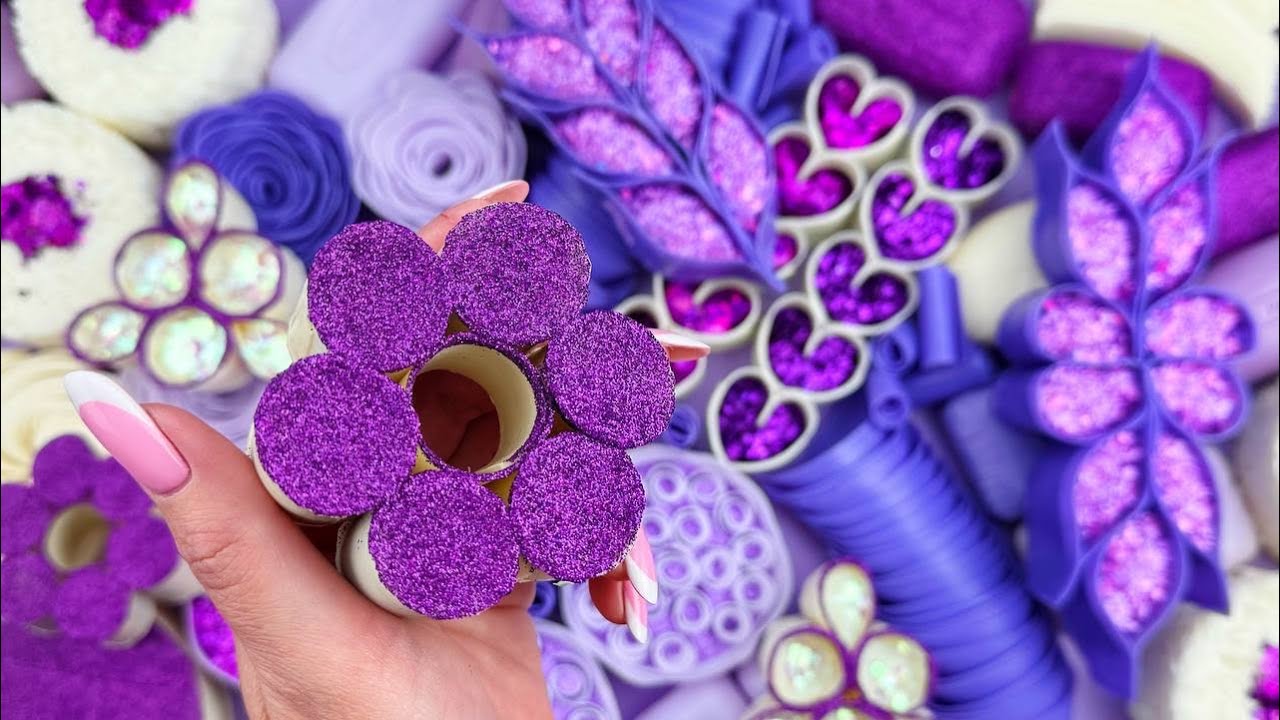 @AllaAsmr (Specific Soap Type) ASMR: Crushing Soap Glitter&Foam&Starch