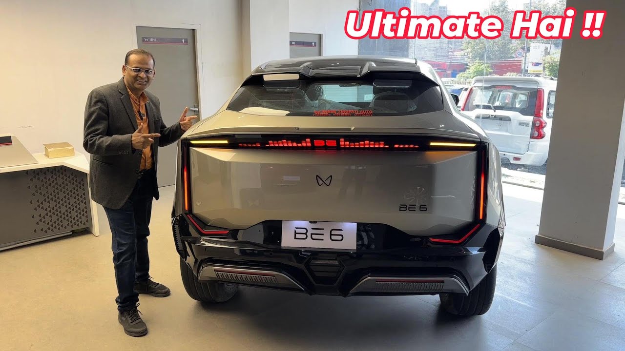 Car Hai Ya Spaceship ! Mahindra BE6 Electric SUV ! Baki Sabse Alag Hai !!!
