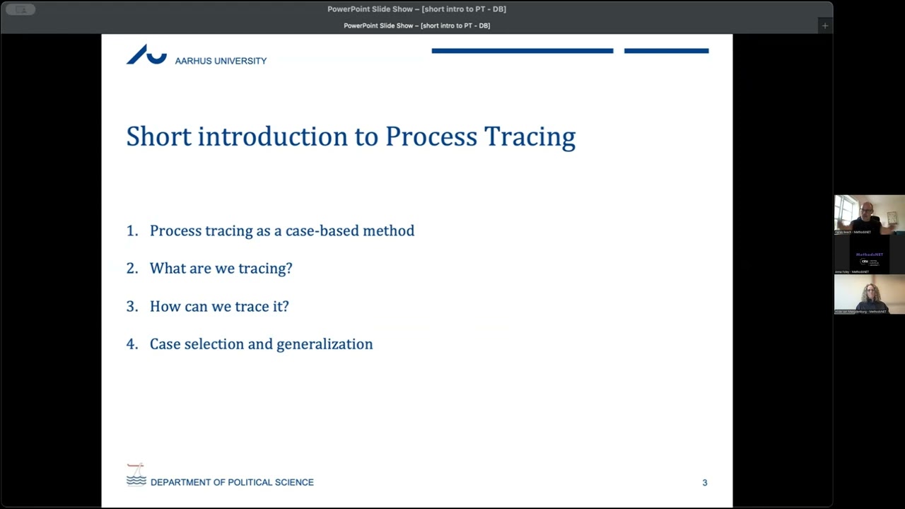 Process Tracing Methods by Derek Beach and Hilde van Meegdenburg