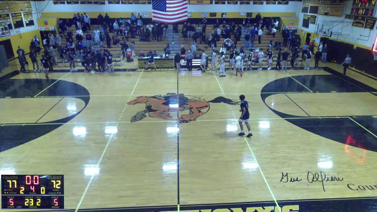 St. Anthony's High School vs St. Dominic High School Mens Varsity Basketball
