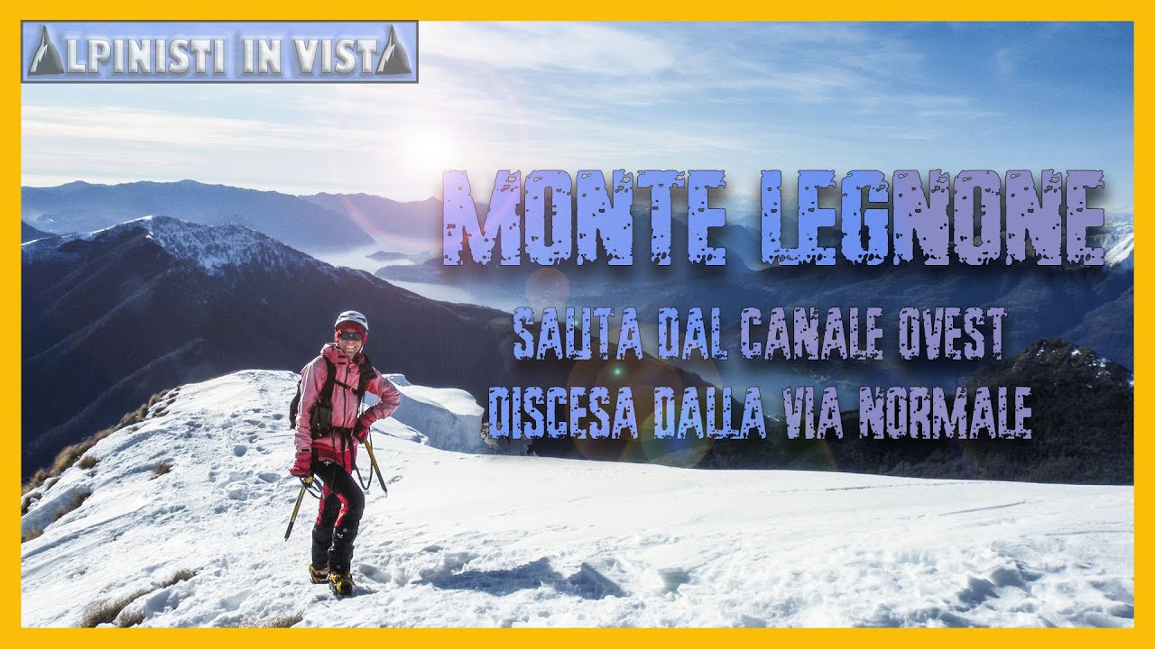 Monte Legnone, canale ovest