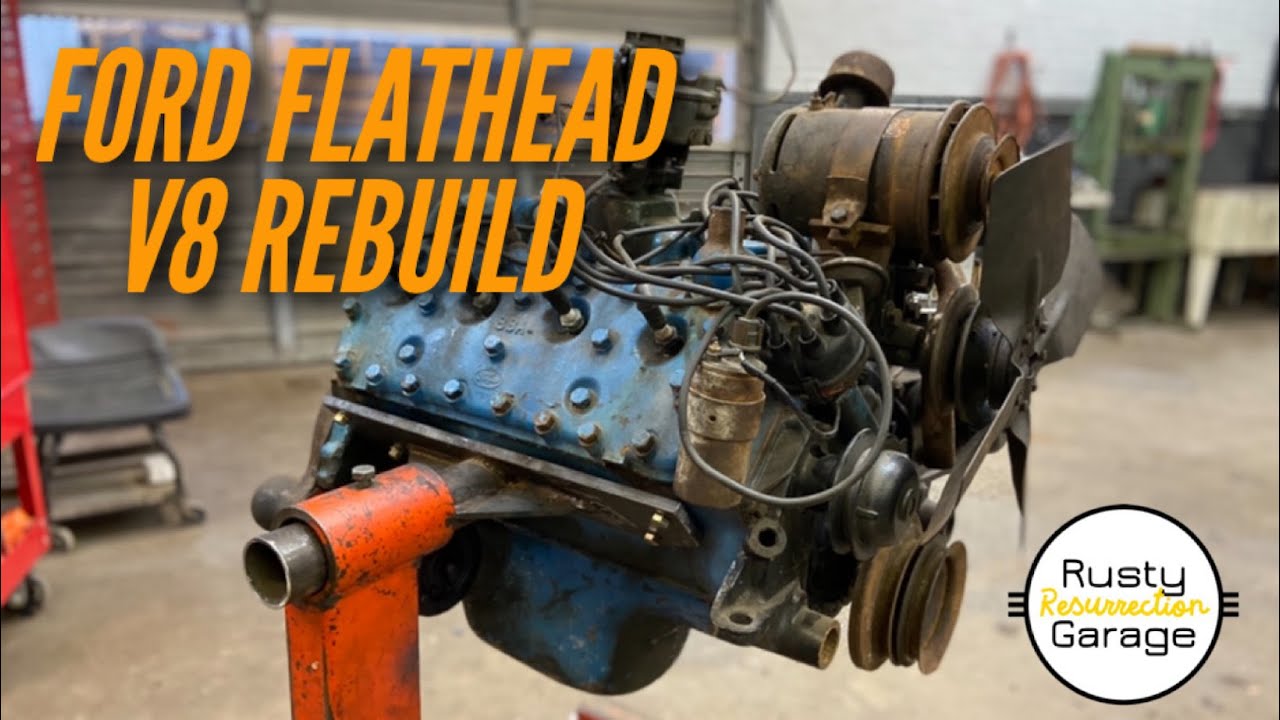 1936 Ford Restoration Part 4 - Flathead V8 Rebuild