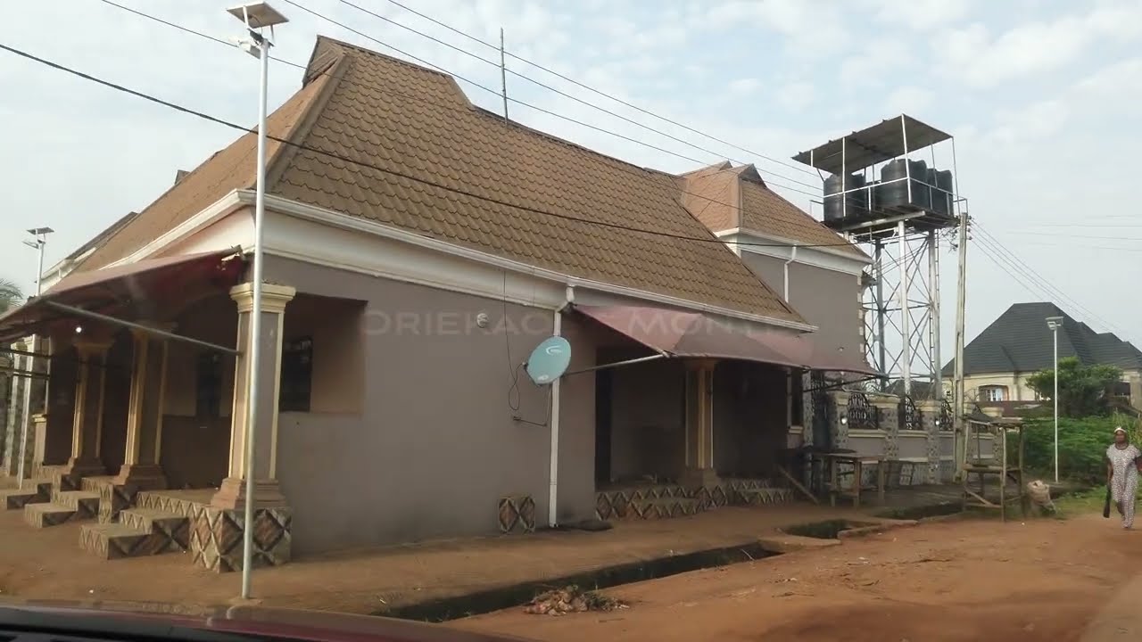 Drive Along Orikeze Avenue, Ime-Obi, Agbor, With Ika Music (Akwete)
