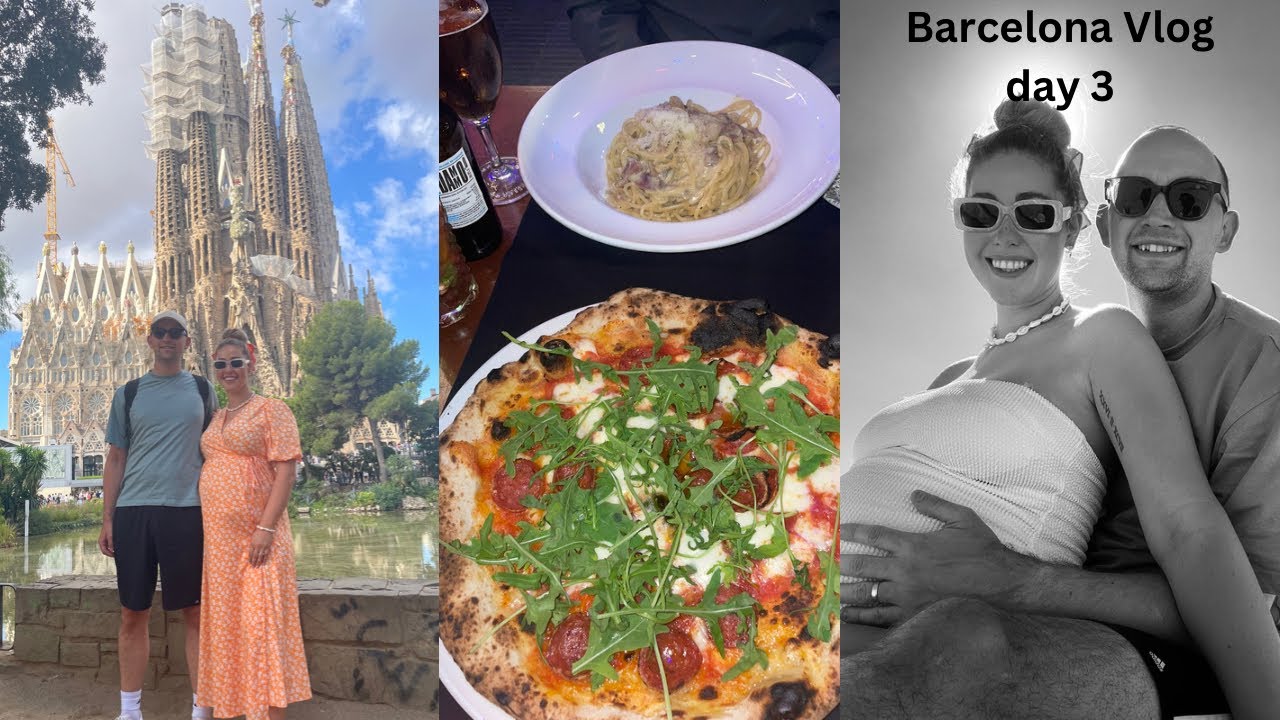 BARCELONA VLOG | Day 3 | Sagrada Familia, Barceloneta beach, Mandarin Oriental