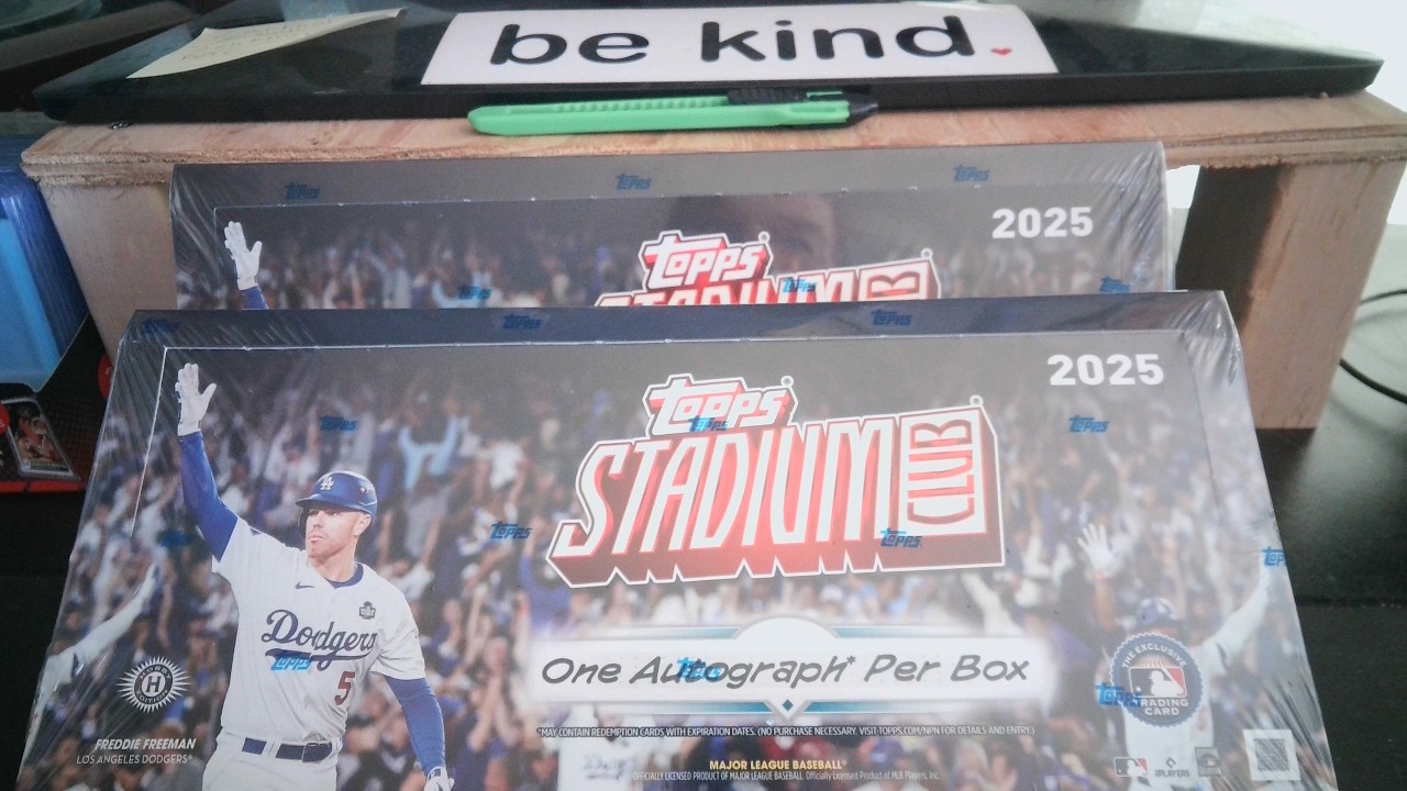 Mr Enfuego's 2 2025 Stadium Club Boxes....HOW DID WE DO????