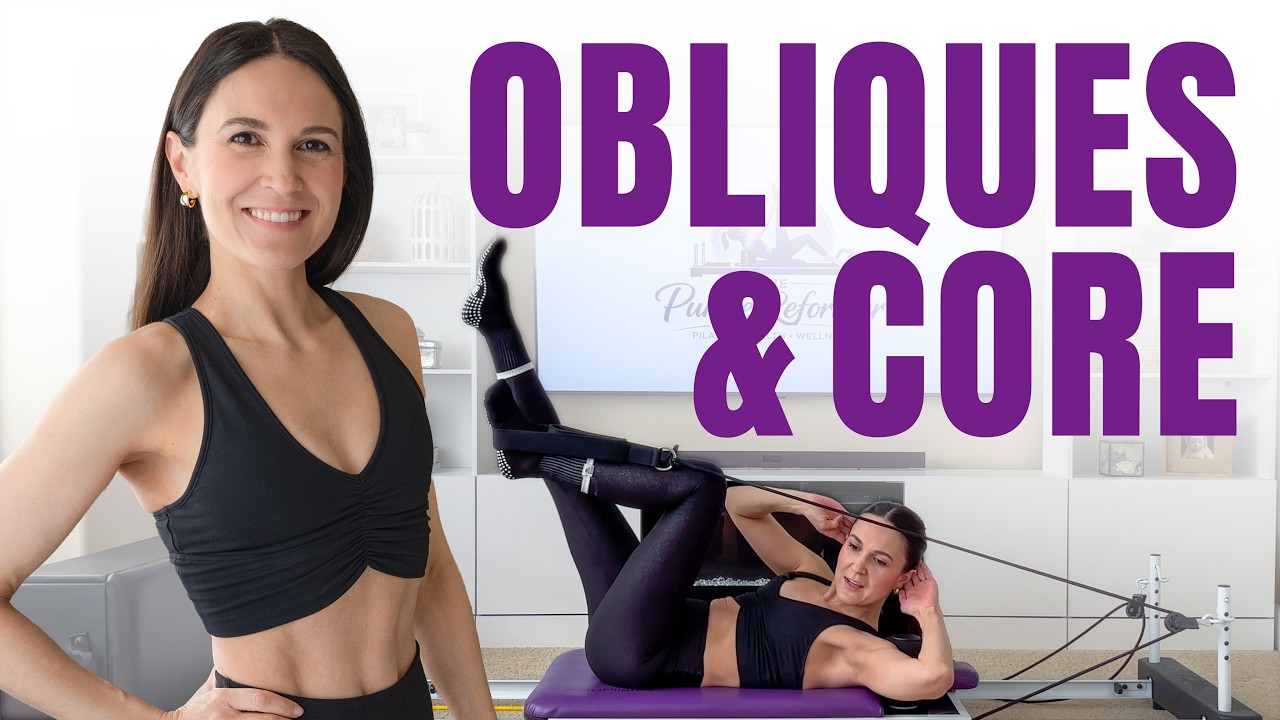 20-Min Intermediate Reformer Pilates | Oblique Sculpt & Core Burn