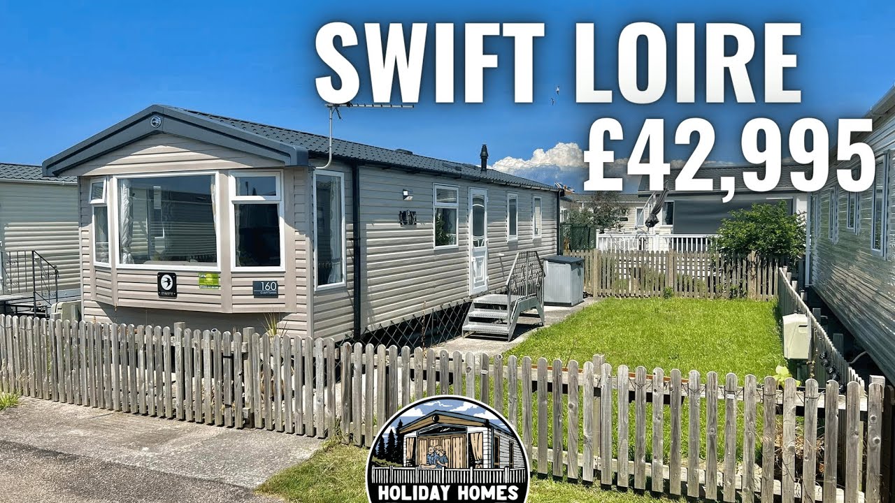 Swift Loire, 2 Bedroom Static Caravan For Sale on Fenced Plot - Pet Friendly
