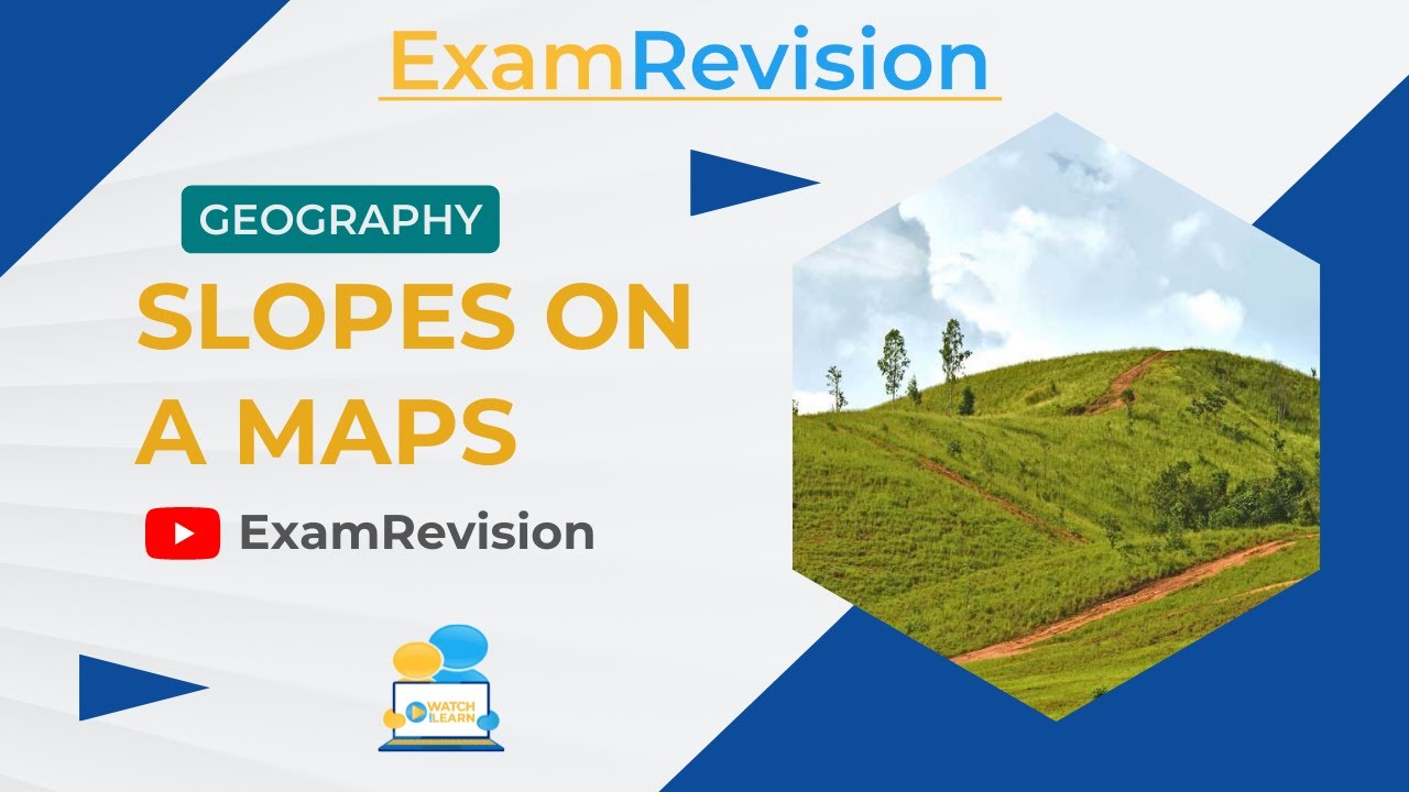 Map - Slopes on a map