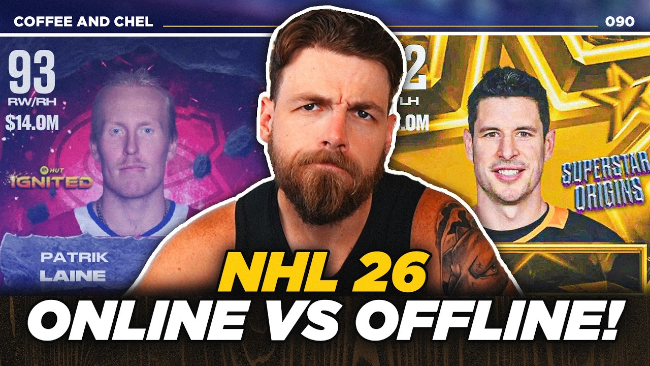 ONLINE VS OFFLINE! | NHL 26 COFFEE AND CHEL EP 90