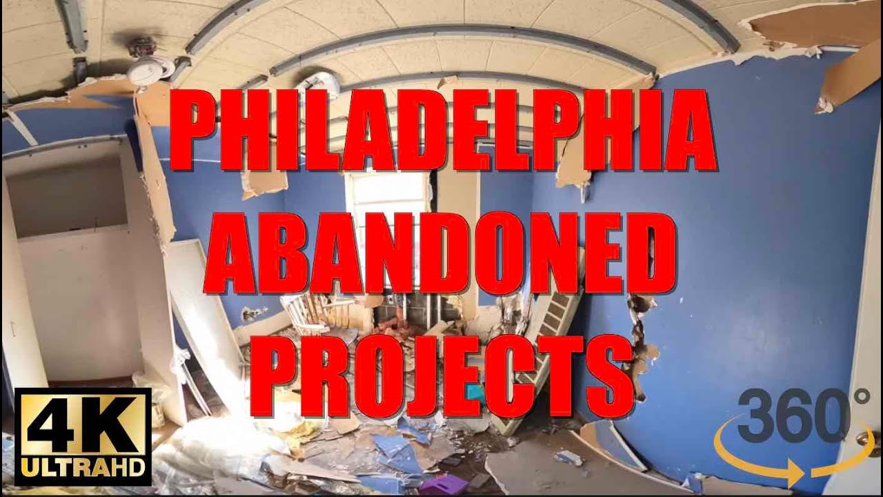 Fairhill Projects North Philadelphia Abandoned Housing Complex 360° Interactive Virtual Reality 4K