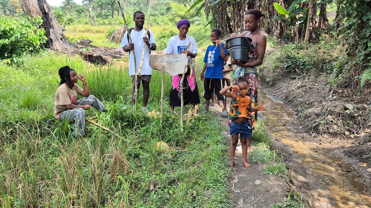 Village Life in Bong County 🇱🇷 | Visiting Big Brother and family.  Episode 3