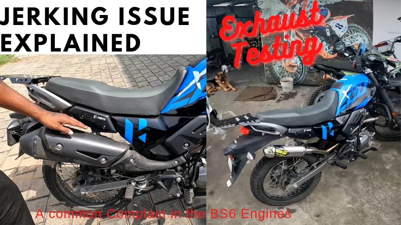 Jerking Issue Explained in X Pulse 4v | Imported Exhaust Testing for Xpulse | Major Issue In Xpulse?