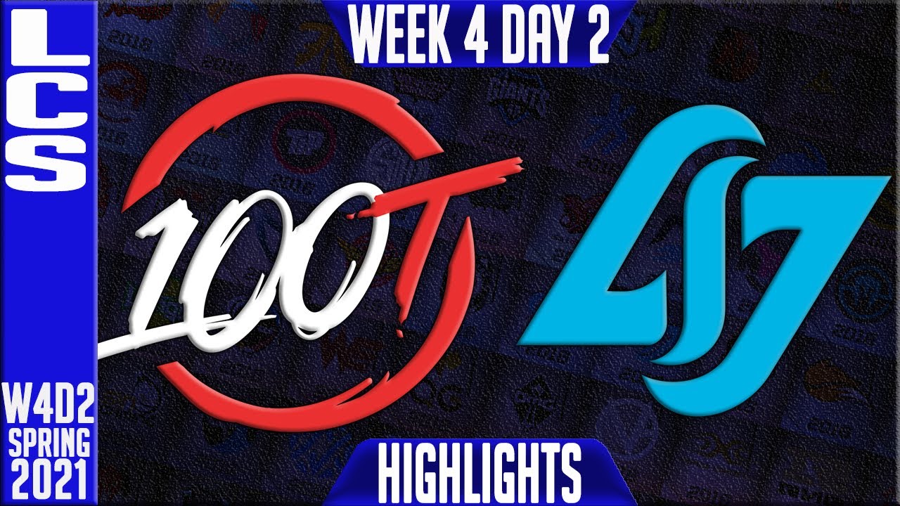 100 vs CLG Highlights | LCS Spring 2021 W4D2 | 100 Thieves vs Counter Logic Gaming