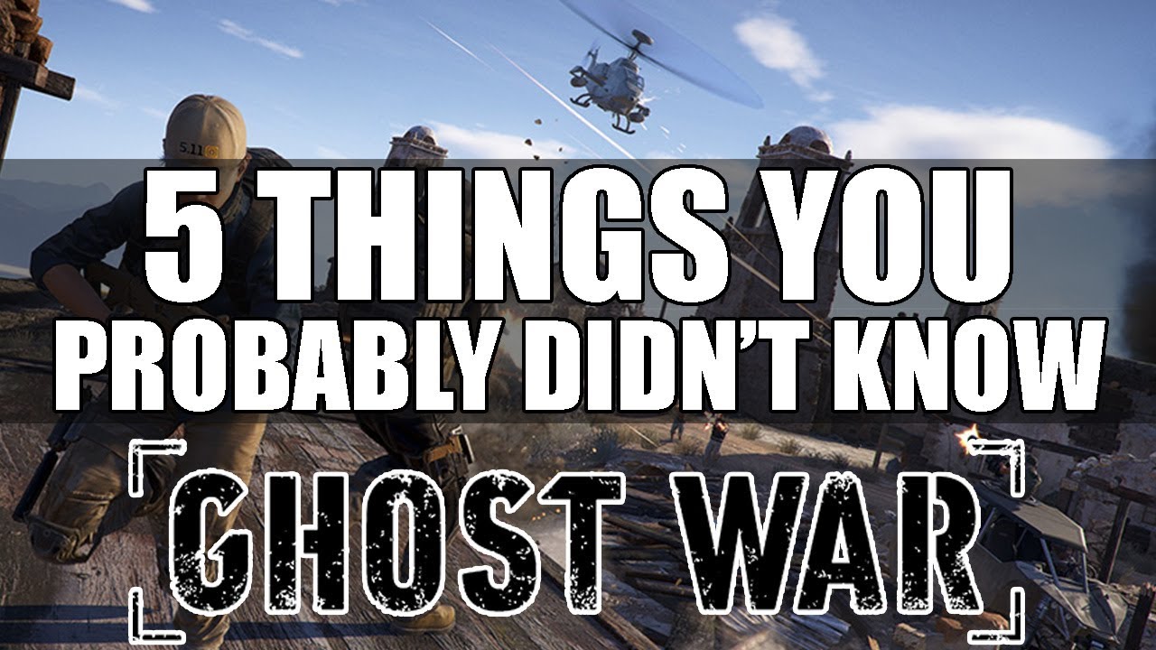 Ghost Recon Wildlands PVP — 5 вещей, которые вы, вероятно, не знали (советы и рекомендации по Gho...