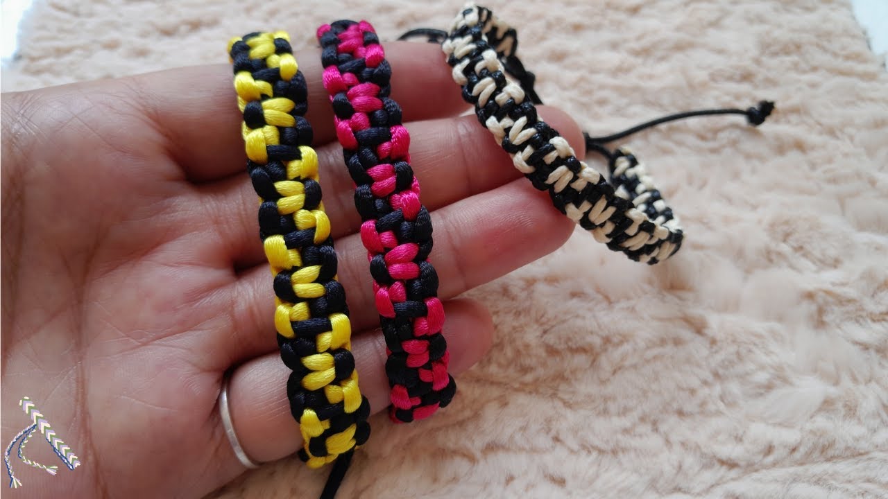 I made 50 in one day and sold them all 👆🌹|Easy flower bracelet tutorial 🌼🌼🌸🌸