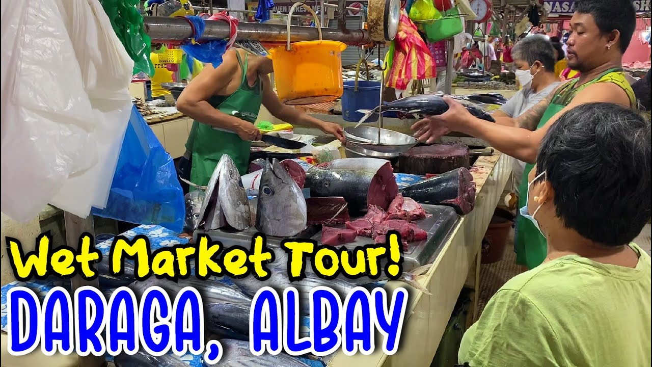 DARAGA ALBAY - Palengke Tour | Lively Filipino Wet Market of ALBAY, BICOL Philippines