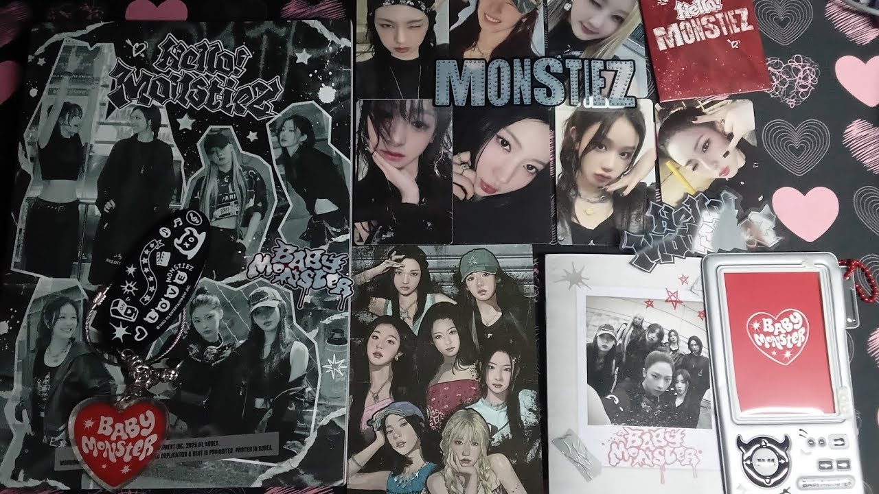 Unboxing BABYMONSTER's Weverse Membership Kit