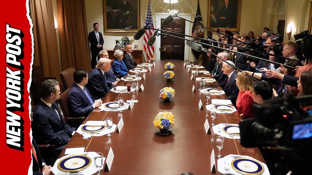 Take an inside look at the President's cabinet room