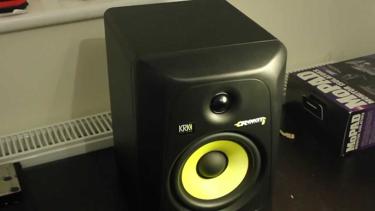 Unboxing - KRK RP6 G3 & MoPad Monitor Isolation Pads