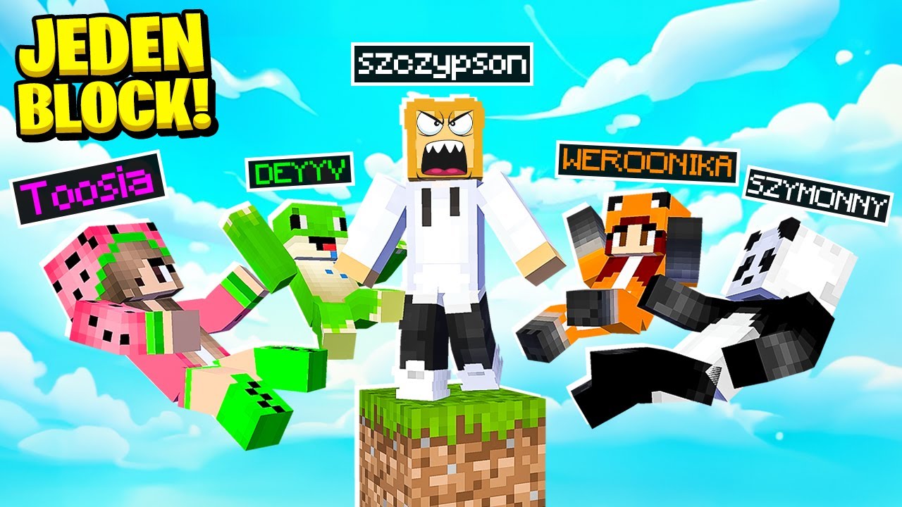 TEN JEDEN BLOK JEST ZA MAŁY NA TYLE OSÓB!