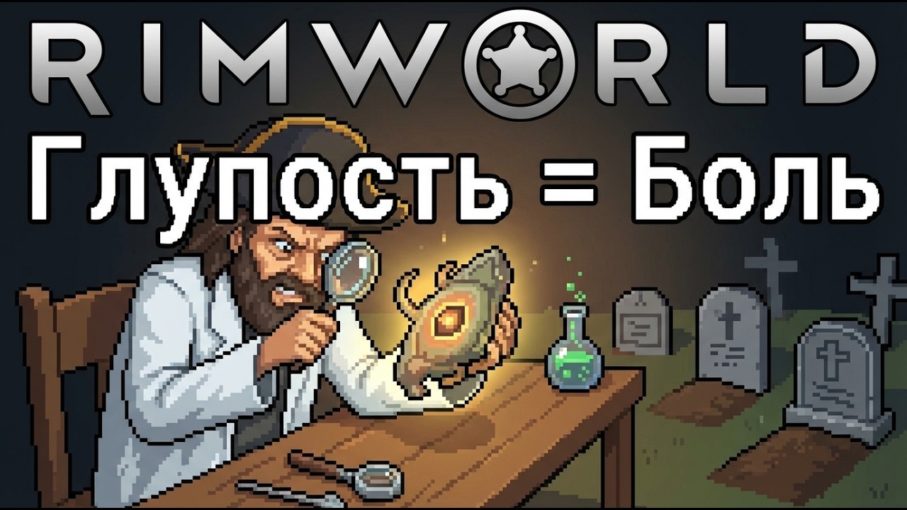 Исповедь Новичка - RimWorld - Каскад происшествий ! #rimworld #исповедь