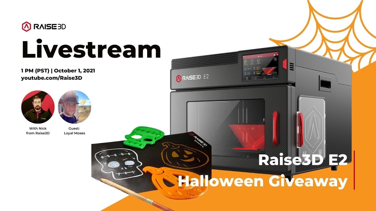Вебинар Raise3D E2 — интервью с Лоял Мозес