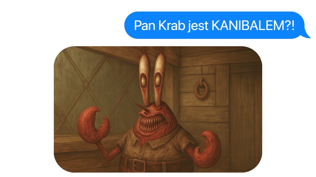 SPONGEBOB: Prawdziwy Składnik Kraboburgera | Creepypasta SMS