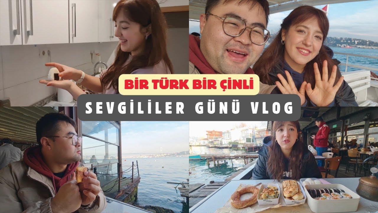 Çinli Eşimle Sevgililer Günü Vlog!  [Türk-Çin çift vlog]