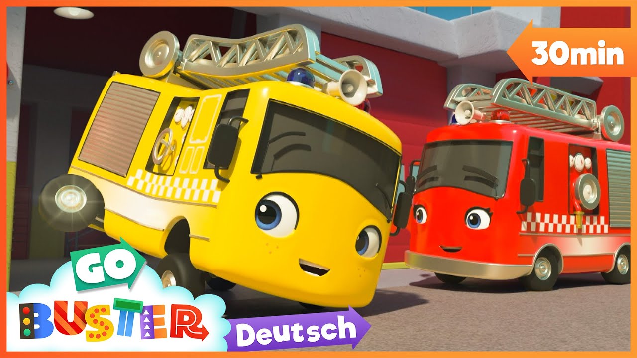 Buster & die Feuerwehr | Go Buster Deutsch | Kinderlieder | Cartoons für Kinder