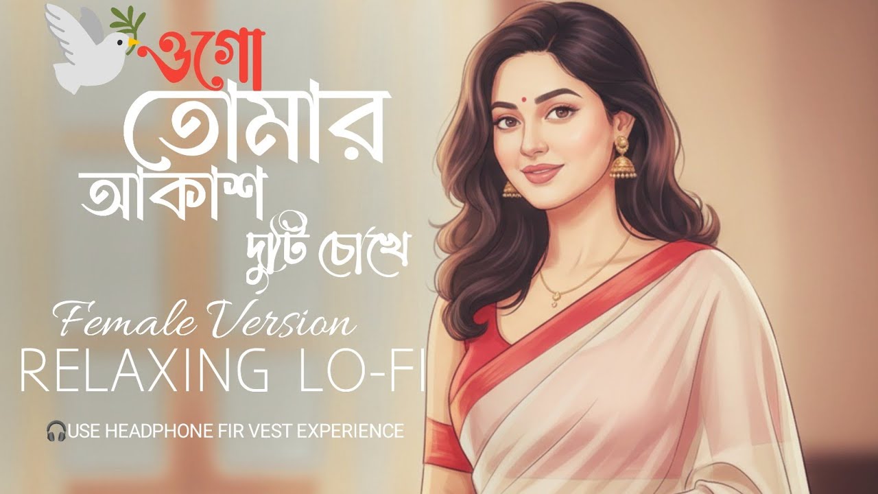 ওগো তোমার আকাশ দুটি চোখে | Ami Hoye Gechi Tara | Romantic Bangla Cover Song | Lofi Flip 🌌2026