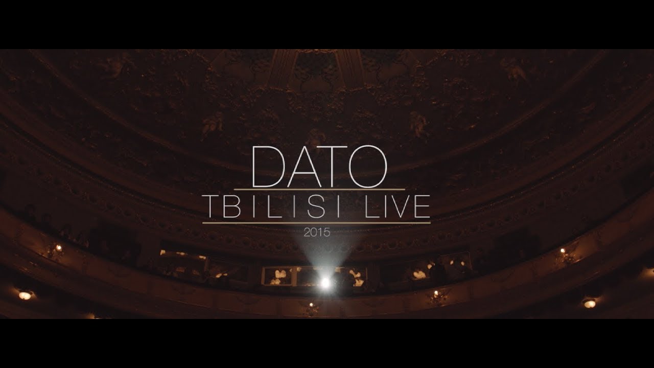 Dato - Прости Меня (Tbilisi Live 2015)