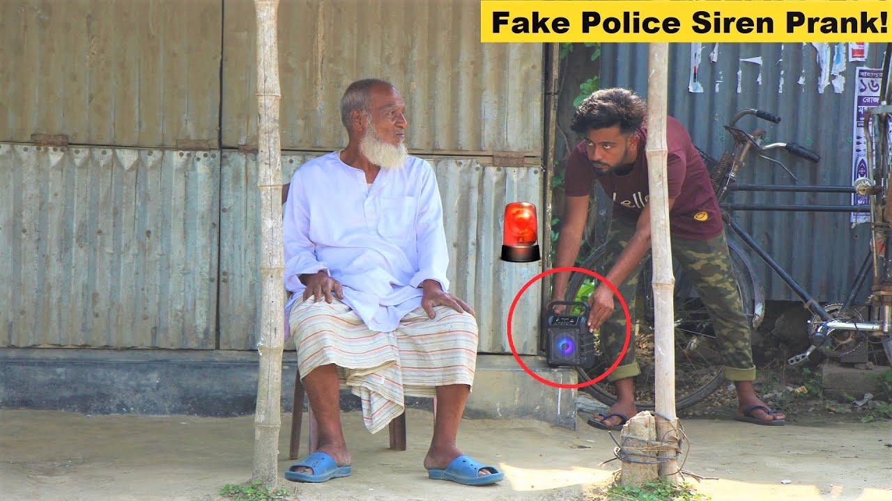 Viral Fake Police Siren Prank On Public! Part - 3