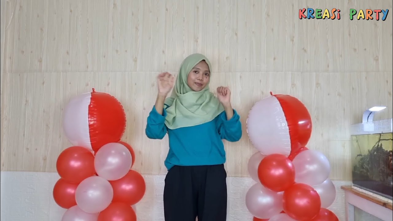 CARA MEMBUAT STANDING BALON DENGAN TALI