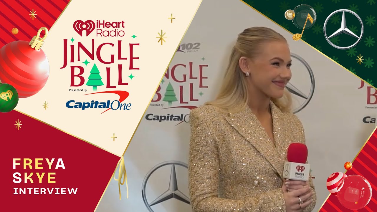 Freya Skye is living her best live at Q102 Jingle Ball!