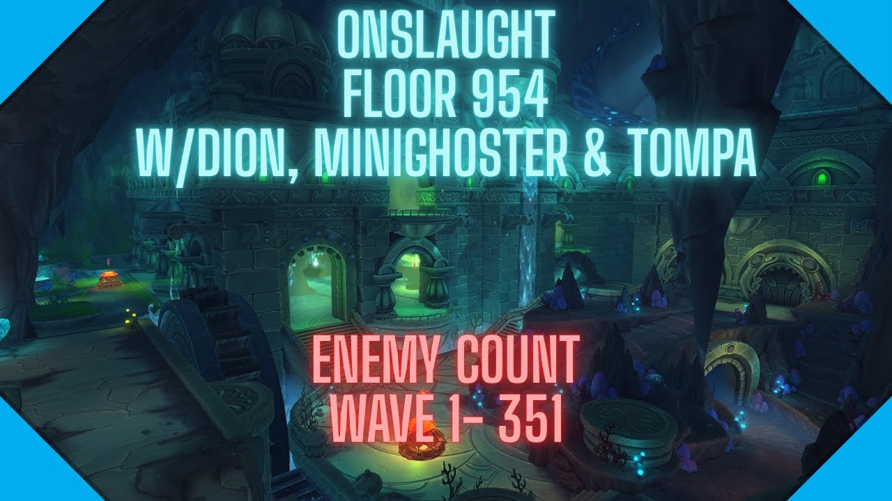 Dungeon Defenders 2- Floor 954 w/Dion, MiniGhoster, and Tompa