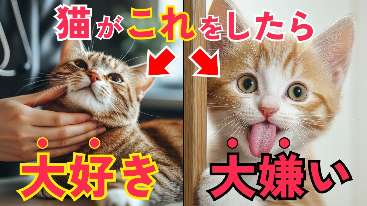 【猫との絆】猫が大好きな人と大嫌いな人にする行動の違い