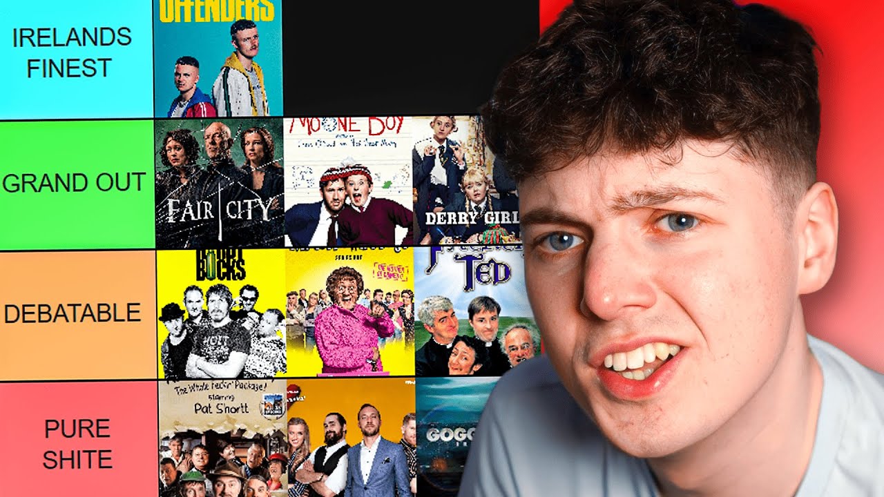 Irish TV Show Tier List! *Brutal Ranking*