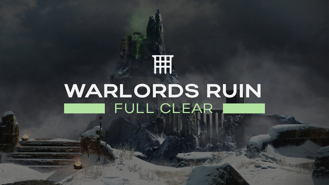 Warlord's Ruin Dungeon - full clear (unedited) | Destiny 2