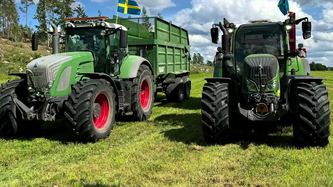 Första skörden på Sjöholms gård 2024