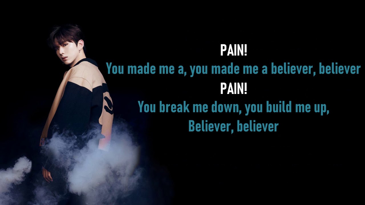 Duet with Kihyun (Karaoke) - Believer (Imagine Dragons) Instrumental & Lyrics